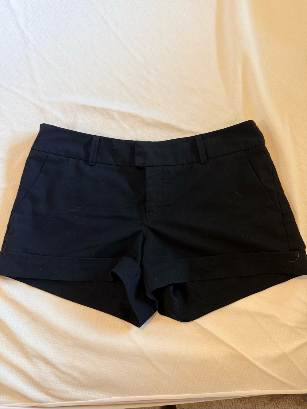 Ardene Black Cuffed Women's Jean Shorts